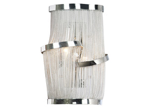 Avenue Lighting - HF1404-CH - Two Light Wall Sconce - Mullholand Dr. - Polish Chrome Jewelry Chain