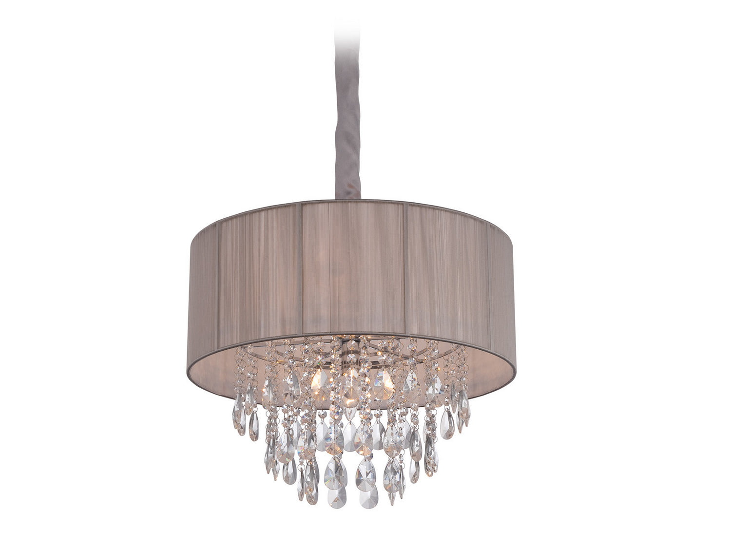 Avenue Lighting - HF1506-TP - Five Light Chandelier - Vineland Ave. - Taupe Silk String