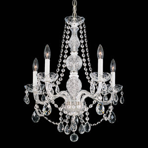 Schonbek - 1302-40H - Five Light Chandelier - Arlington - Silver