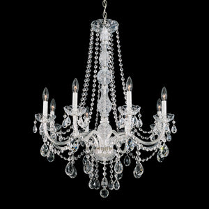 Schonbek - 1305-40H - Eight Light Chandelier - Arlington - Silver