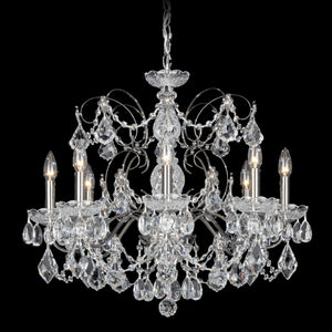 Schonbek - 1707-49 - Eight Light Chandelier - Century - Black Pearl