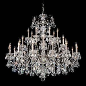 Schonbek - 1718-49 - 28 Light Chandelier - Century - Black Pearl