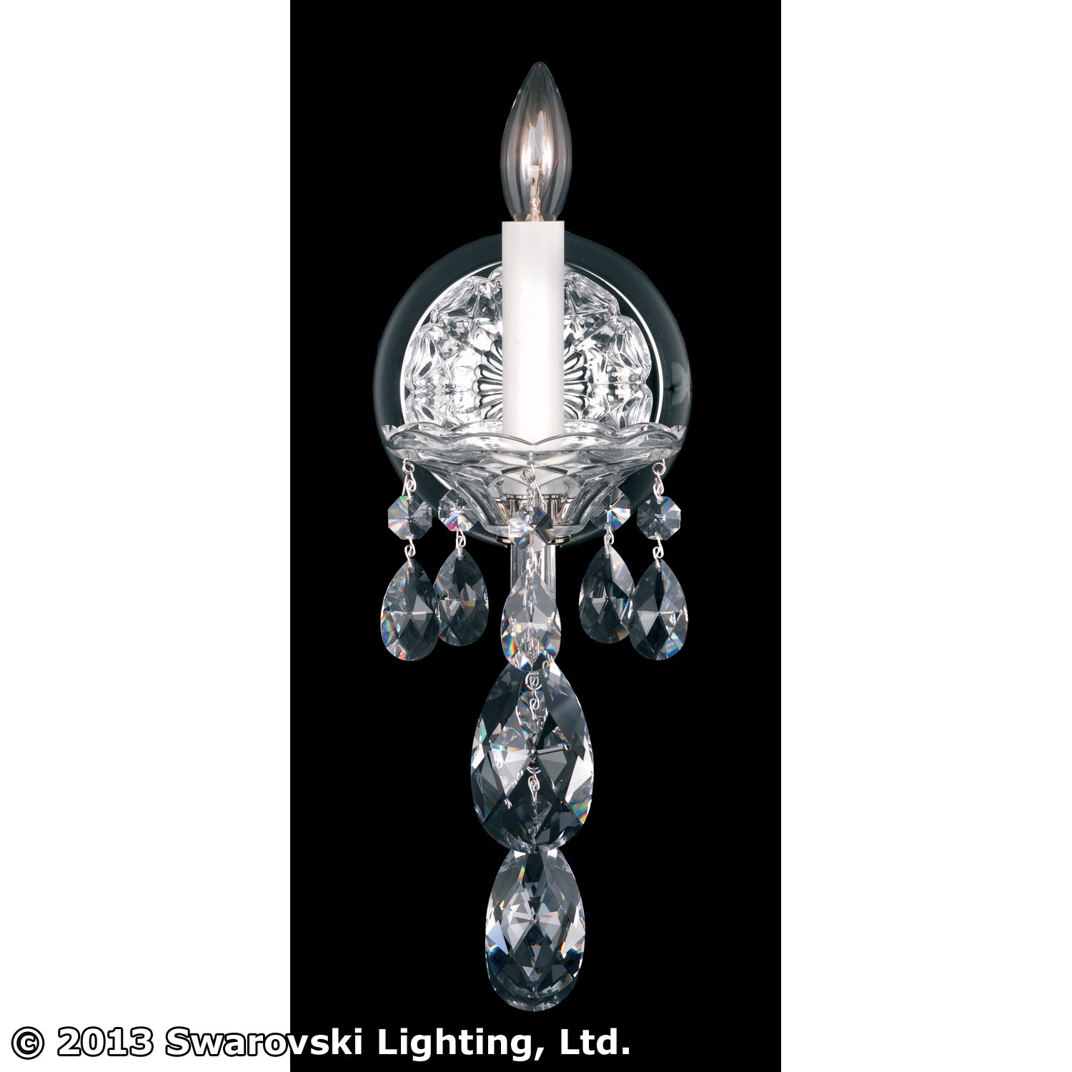 Schonbek - 2990-40A - One Light Wall Sconce - Sterling - Silver