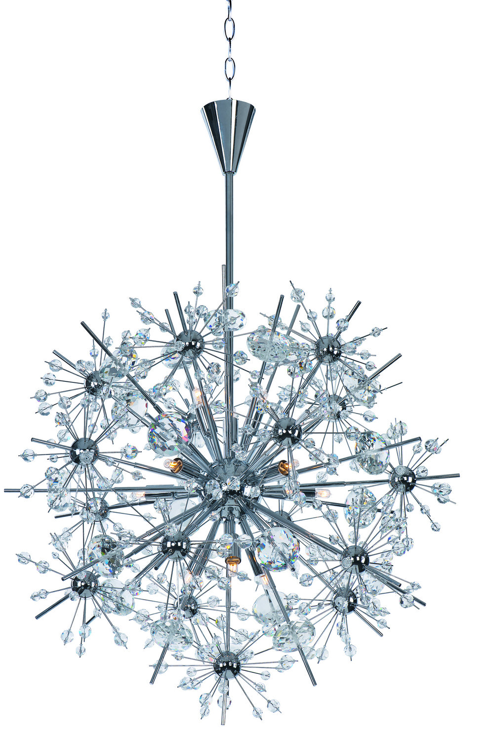 Maxim - 39745BCPC - 11 Light Chandelier - Starfire - Polished Chrome