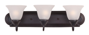 Maxim - 8013FTOI - Three Light Bath Vanity - Essentials - 801x - Oil Rubbed Bronze