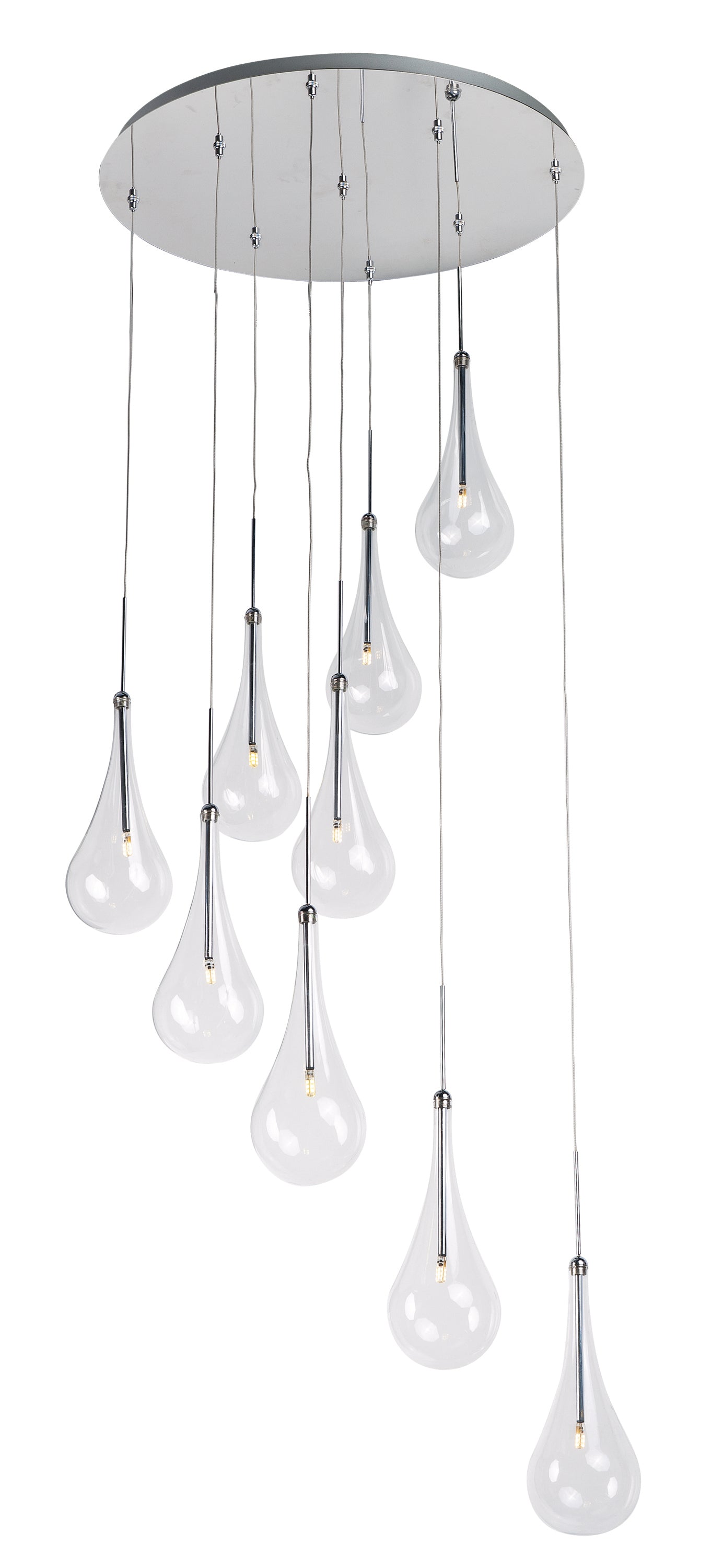 ET2 - E20515-18PC - LED Pendant - Larmes LED - Polished Chrome