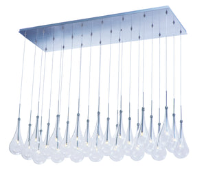 ET2 - E20518-18PC - LED Pendant - Larmes LED - Polished Chrome