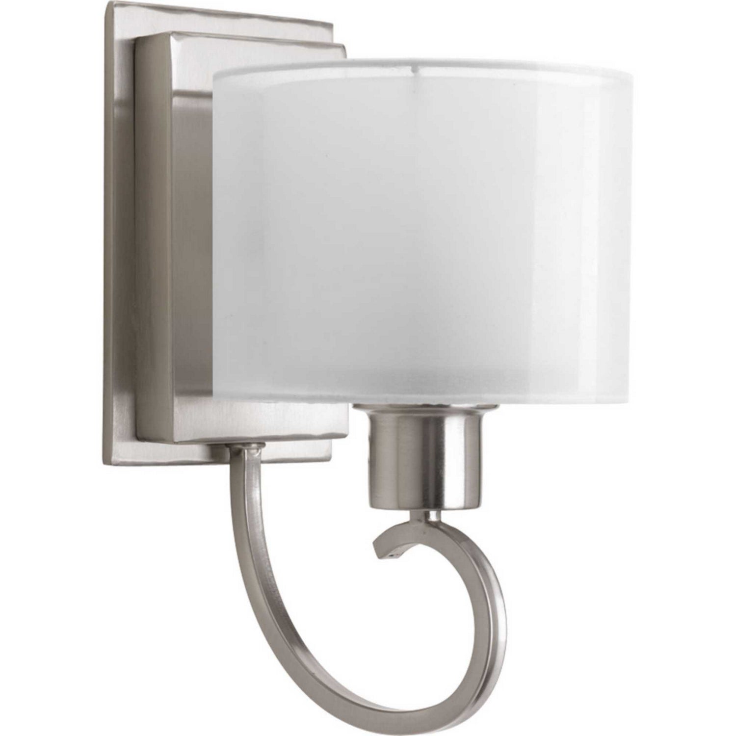 Progress Lighting - P2041-09 - One Light Bath - Invite - Brushed Nickel