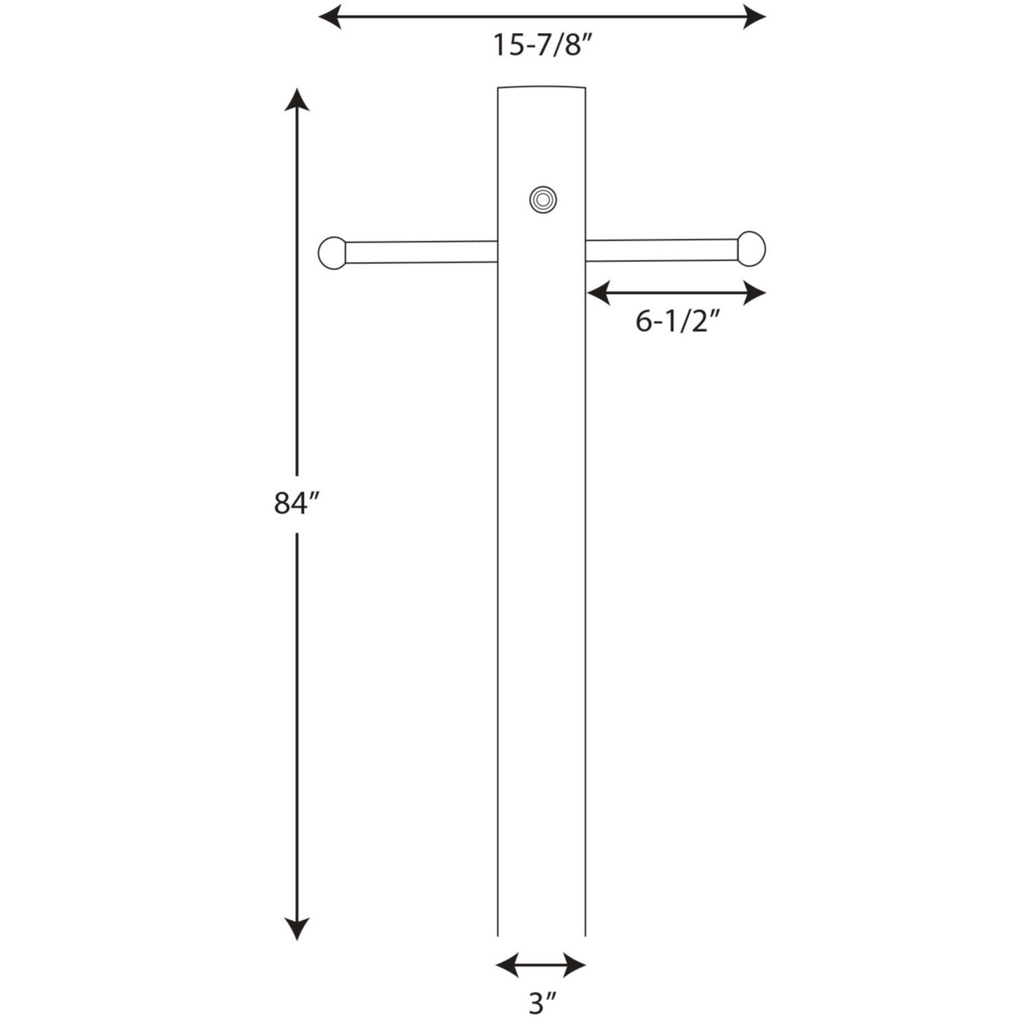 Progress Lighting - P5391-20PC - Outdoor Post - Outdoor Posts - Antique Bronze