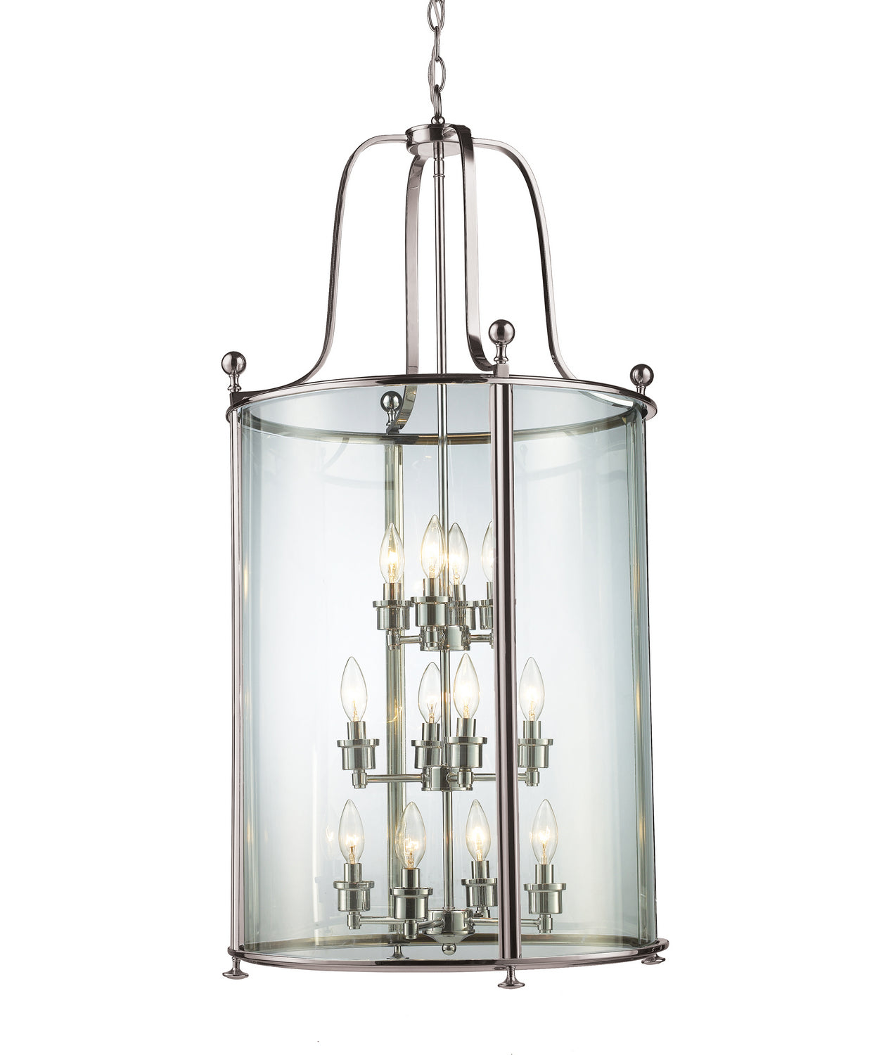 Z-Lite - 191-12 - 12 Light Chandelier - Wyndham - Brushed Nickel