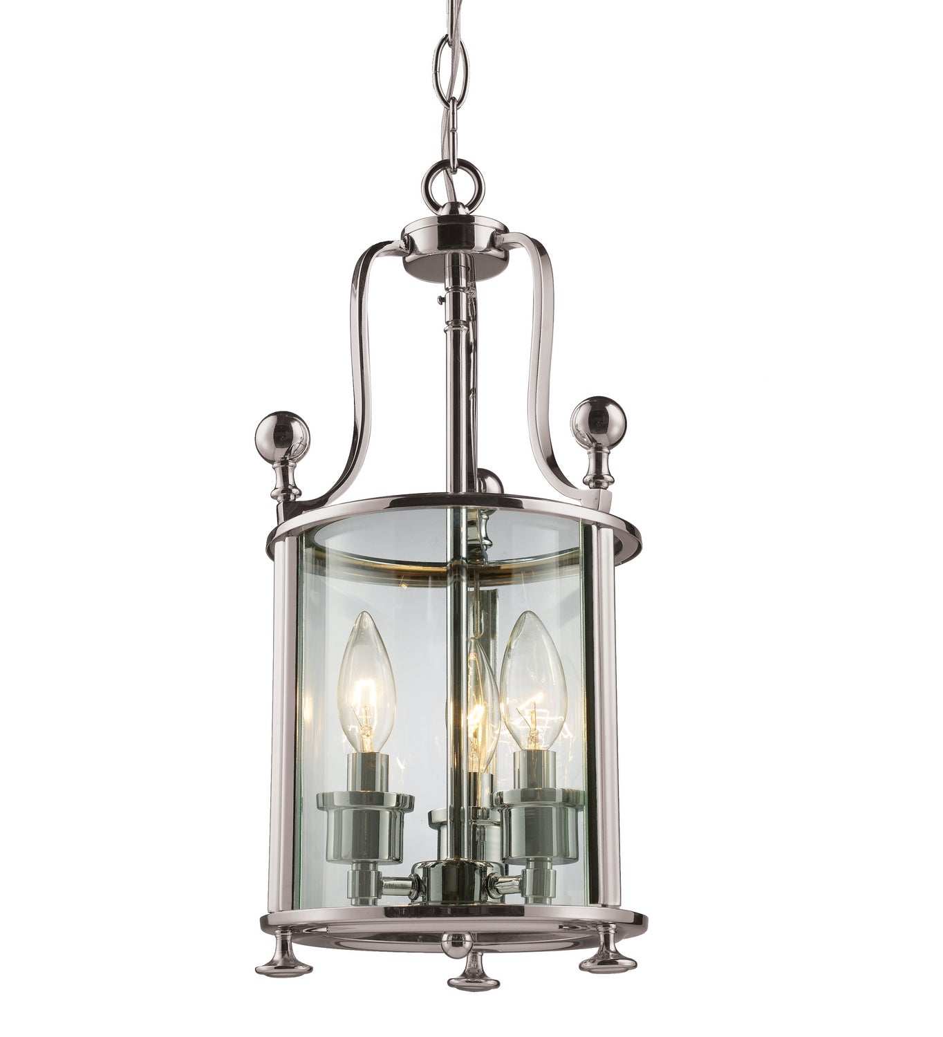 Z-Lite - 191-3 - Three Light Pendant - Wyndham - Brushed Nickel