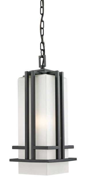 Z-Lite - 549CHB-BK - One Light Outdoor Chain Mount Ceiling Fixture - Abbey - Black