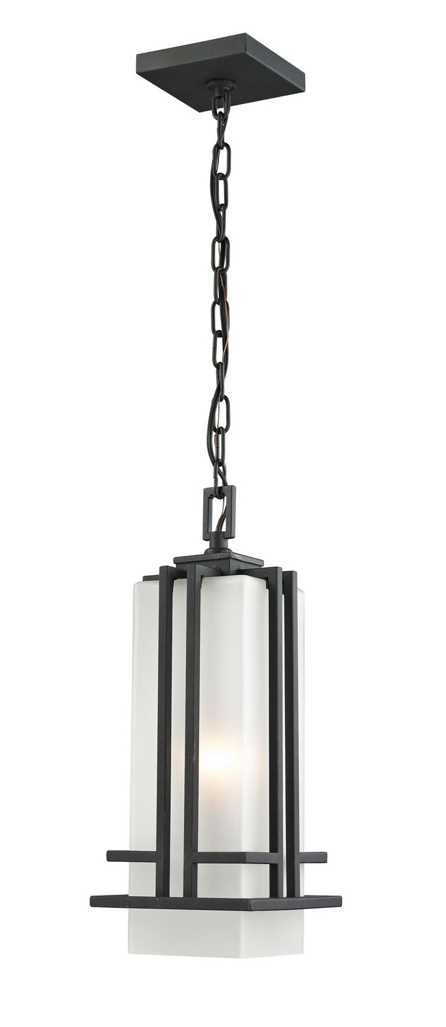 Z-Lite - 549CHM-BK - One Light Outdoor Chain Mount - Abbey - Black