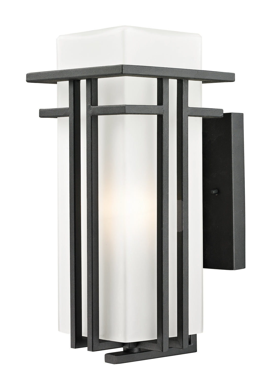 Z-Lite - 549M-BK - One Light Outdoor Wall Mount - Abbey - Black