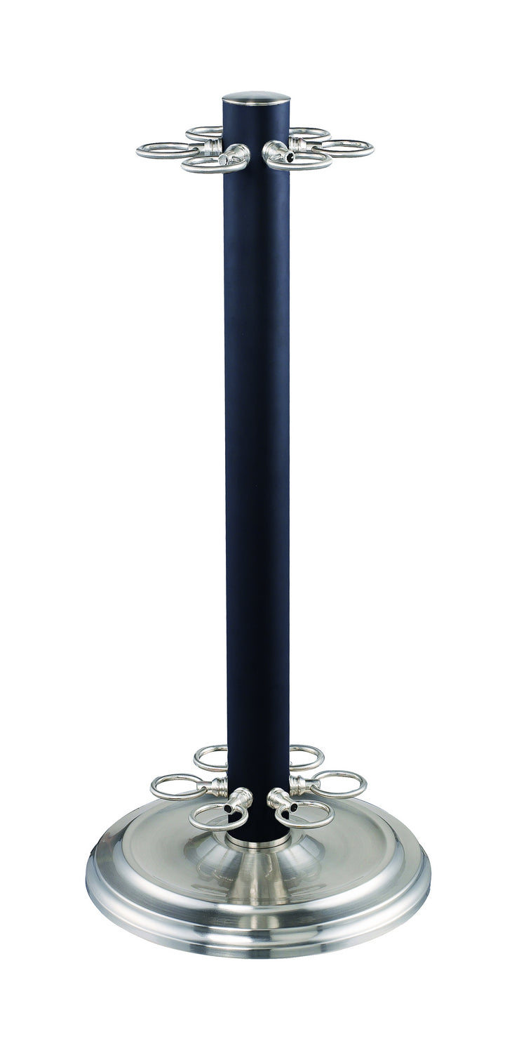 Z-Lite - CSMB+BN - Light Cue Stand - Players - Matte Black + Brushed Nickel