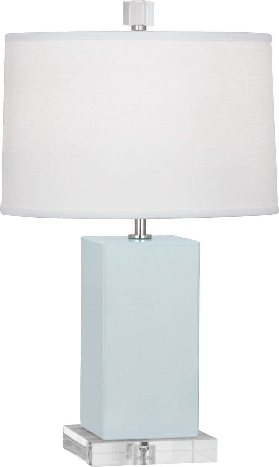 Robert Abbey - BB990 - One Light Accent Lamp - Harvey - Baby Blue Glazed Ceramic