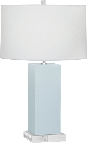 Robert Abbey - BB995 - One Light Table Lamp - Harvey - Baby Blue Glazed Ceramic