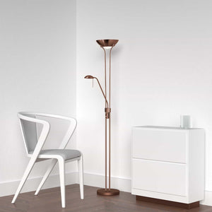 Dainolite Ltd - 505F-OBB - Three Light Floor Lamp - Contemporary - Oil Brushed Bronze