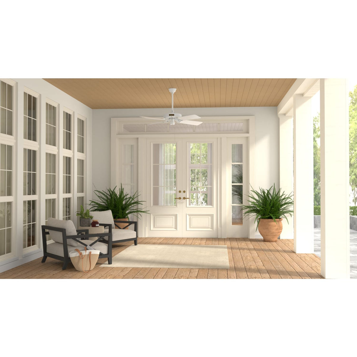 Hunter - 53882 - 52" Ceiling Fan - Hunter Original - White