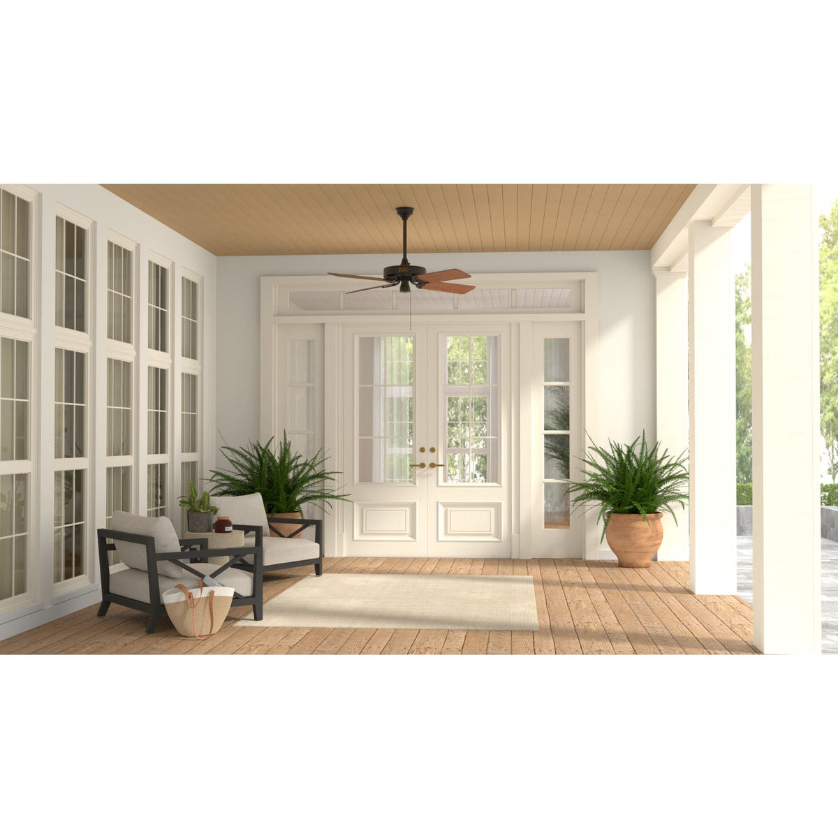 Hunter - 53882 - 52" Ceiling Fan - Hunter Original - White