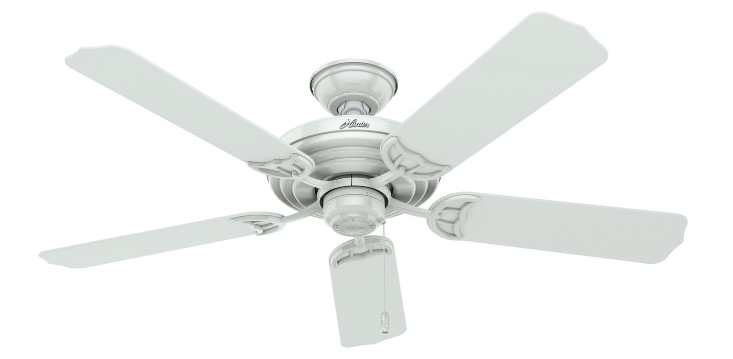Hunter - 53054 - 52" Ceiling Fan - Sea Air - White