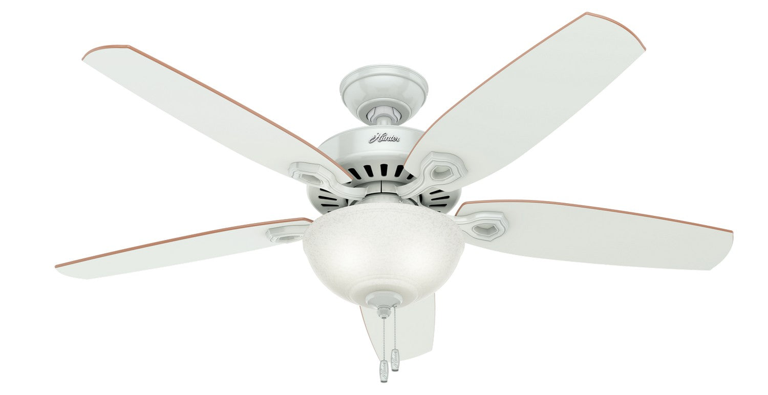 Hunter - 53089 - 52" Ceiling Fan - Builder - White