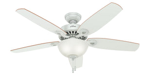 Hunter - 53089 - 52" Ceiling Fan - Builder - White