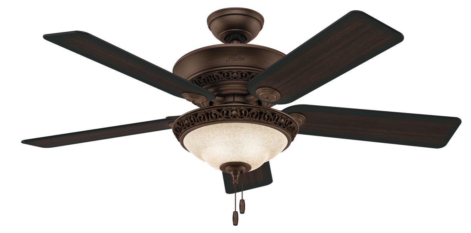 Hunter - 53200 - 52" Ceiling Fan - Italian Countryside - P.A. Cocoa