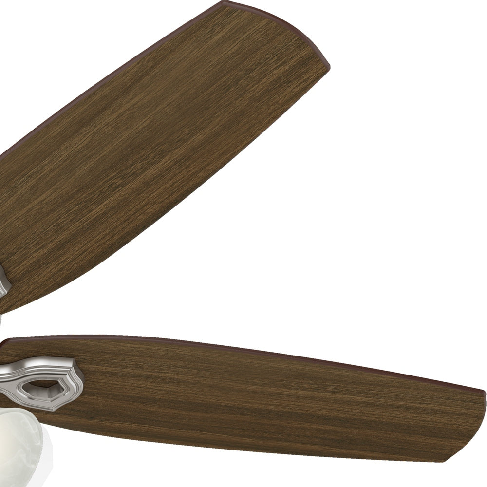 Hunter - 51110 - 52" Ceiling Fan - Builder - Matte Silver