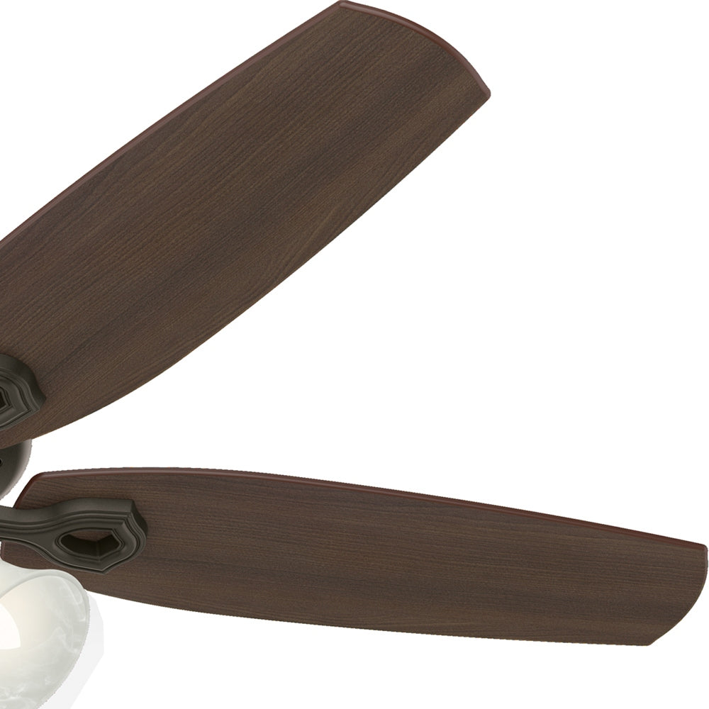 Hunter - 51110 - 52" Ceiling Fan - Builder - Matte Silver