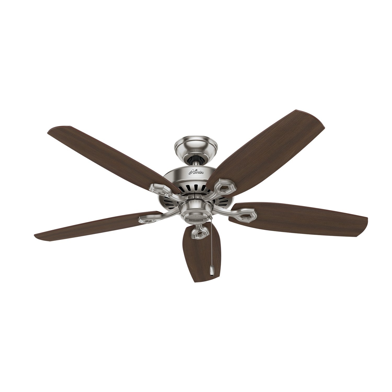 Hunter - 53241 - 52" Ceiling Fan - Builder - Brushed Nickel