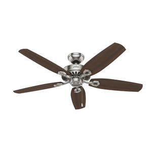 Hunter - 53241 - 52" Ceiling Fan - Builder - Brushed Nickel