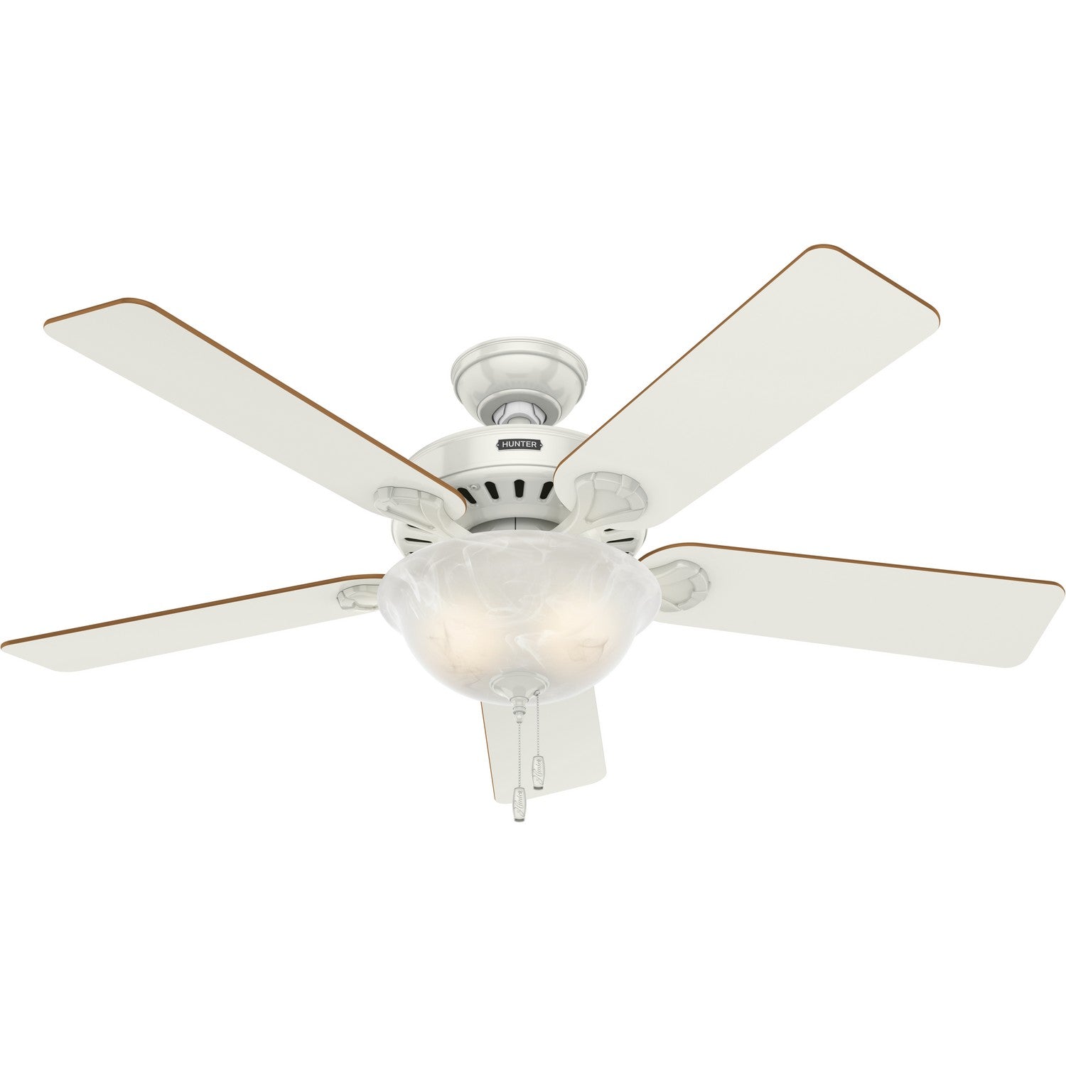 Hunter - 53251 - 52"Ceiling Fan - Pro's Best - White