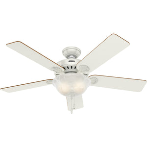Hunter - 53251 - 52"Ceiling Fan - Pro's Best - White