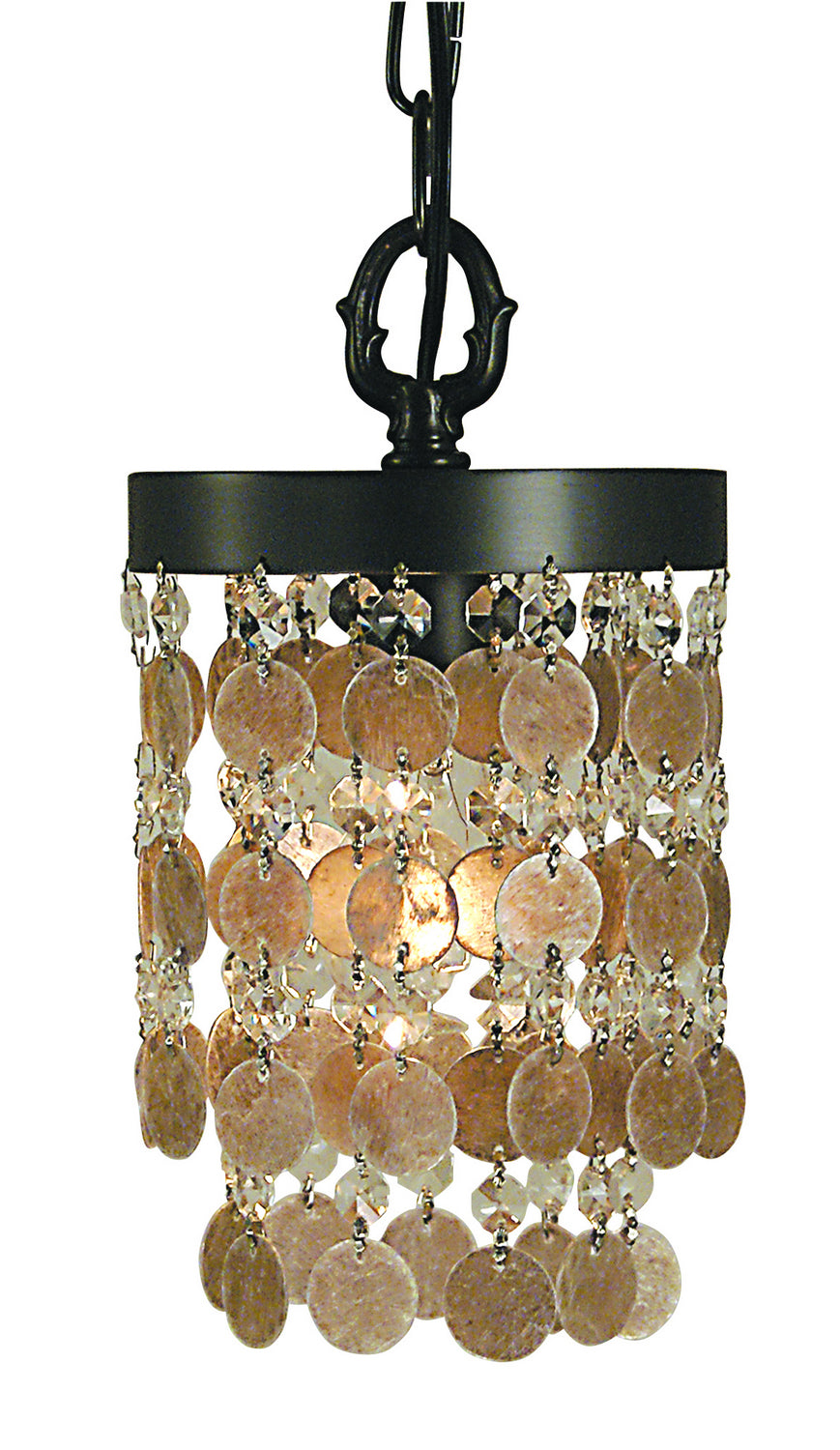 Framburg - 2480 MB - One Light Pendant - Naomi - Mahogany Bronze