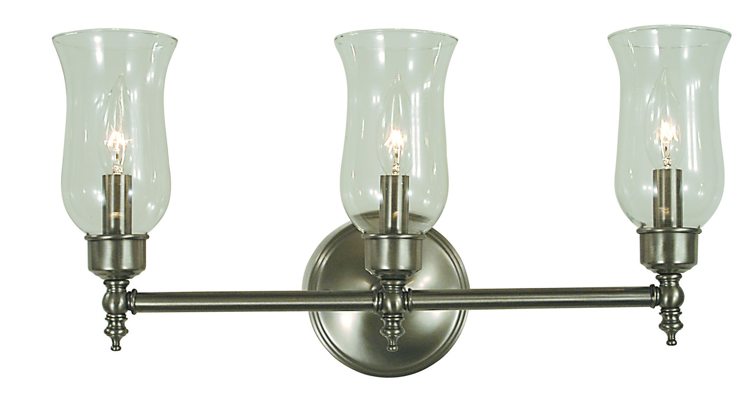 Framburg - 2503 BN - Three Light Wall Sconce - Sheraton - Brushed Nickel