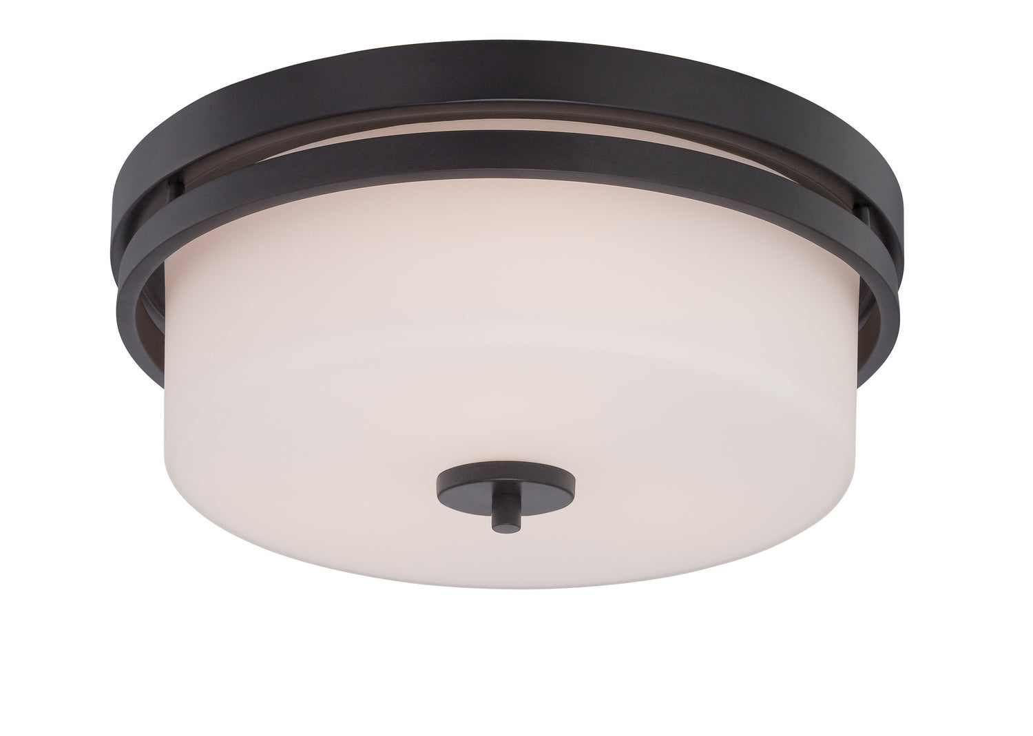 Nuvo Lighting - 60-5307 - Three Light Flush Mount - Parallel - Aged Bronze