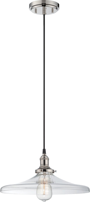 Nuvo Lighting - 60-5407 - One Light Pendant - Vintage - Polished Nickel