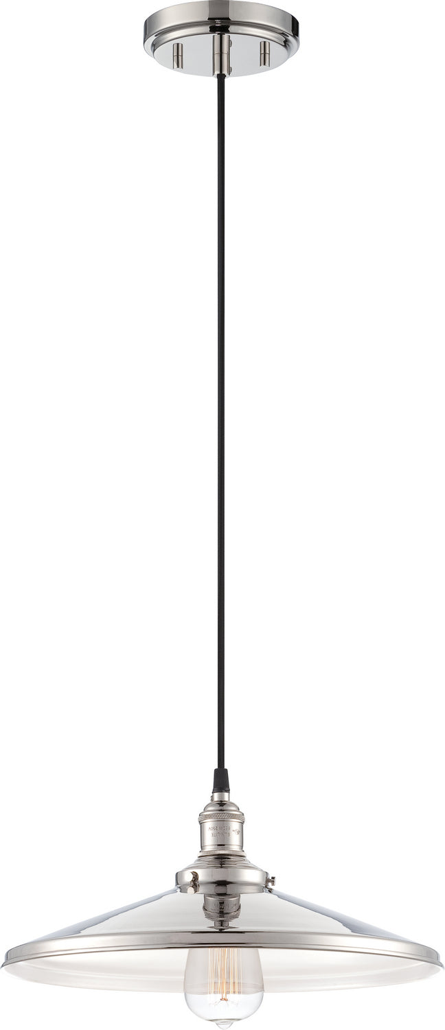 Nuvo Lighting - 60-5409 - One Light Pendant - Vintage - Polished Nickel