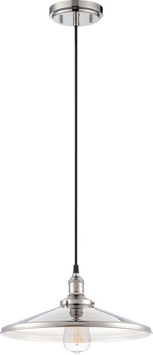 Nuvo Lighting - 60-5409 - One Light Pendant - Vintage - Polished Nickel