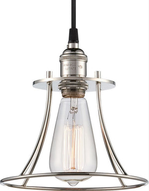 Nuvo Lighting - 60-5411 - One Light Pendant - Vintage - Polished Nickel