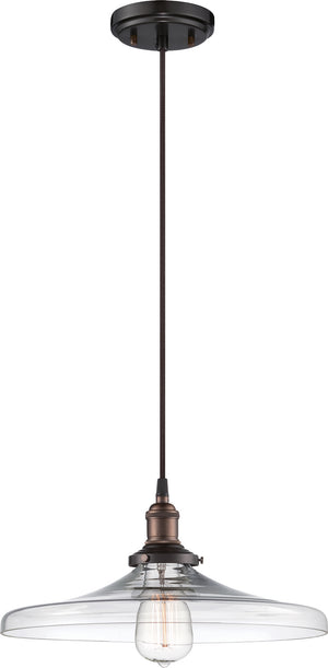 Nuvo Lighting - 60-5507 - One Light Pendant - Vintage - Rustic Bronze