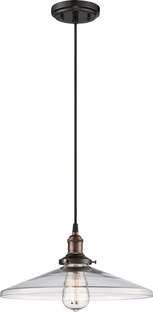 Nuvo Lighting - 60-5508 - One Light Pendant - Vintage - Rustic Bronze
