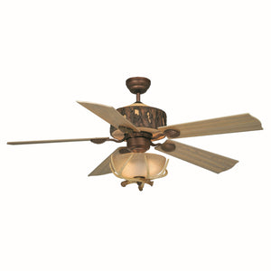 Vaxcel - FN52265WP - 52"Ceiling Fan - Log Cabin - Weathered Patina