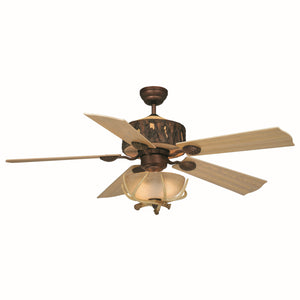 Vaxcel - FN52265WP - 52"Ceiling Fan - Log Cabin - Weathered Patina