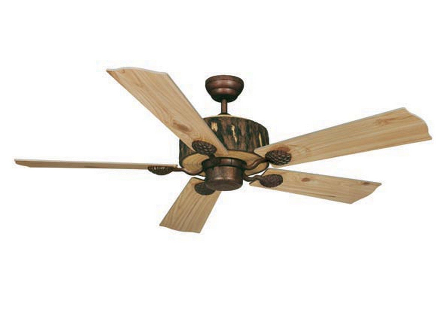 Vaxcel - FN52265WP - 52"Ceiling Fan - Log Cabin - Weathered Patina