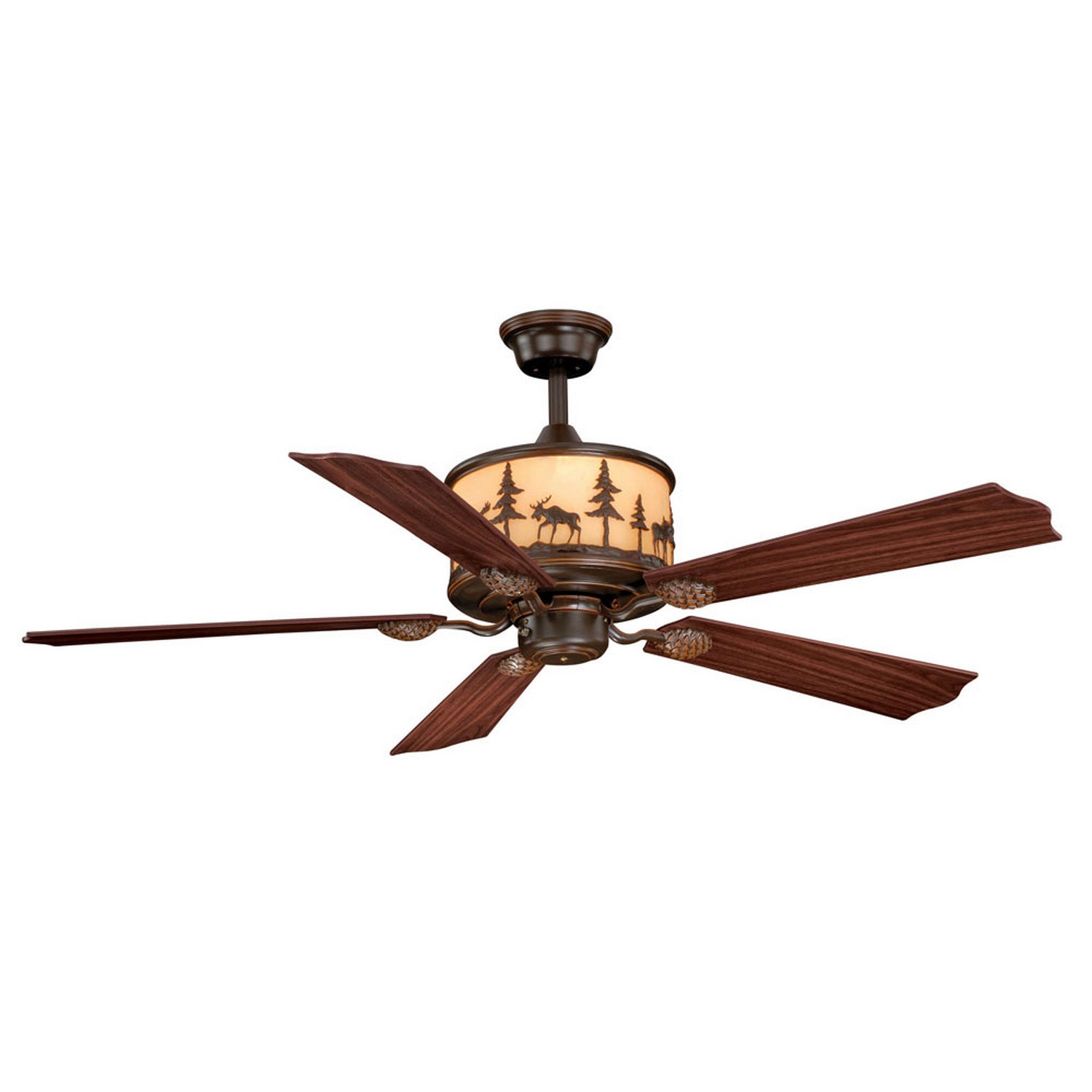 Vaxcel - FN56305BBZ - 56"Ceiling Fan - Yellowstone - Burnished Bronze