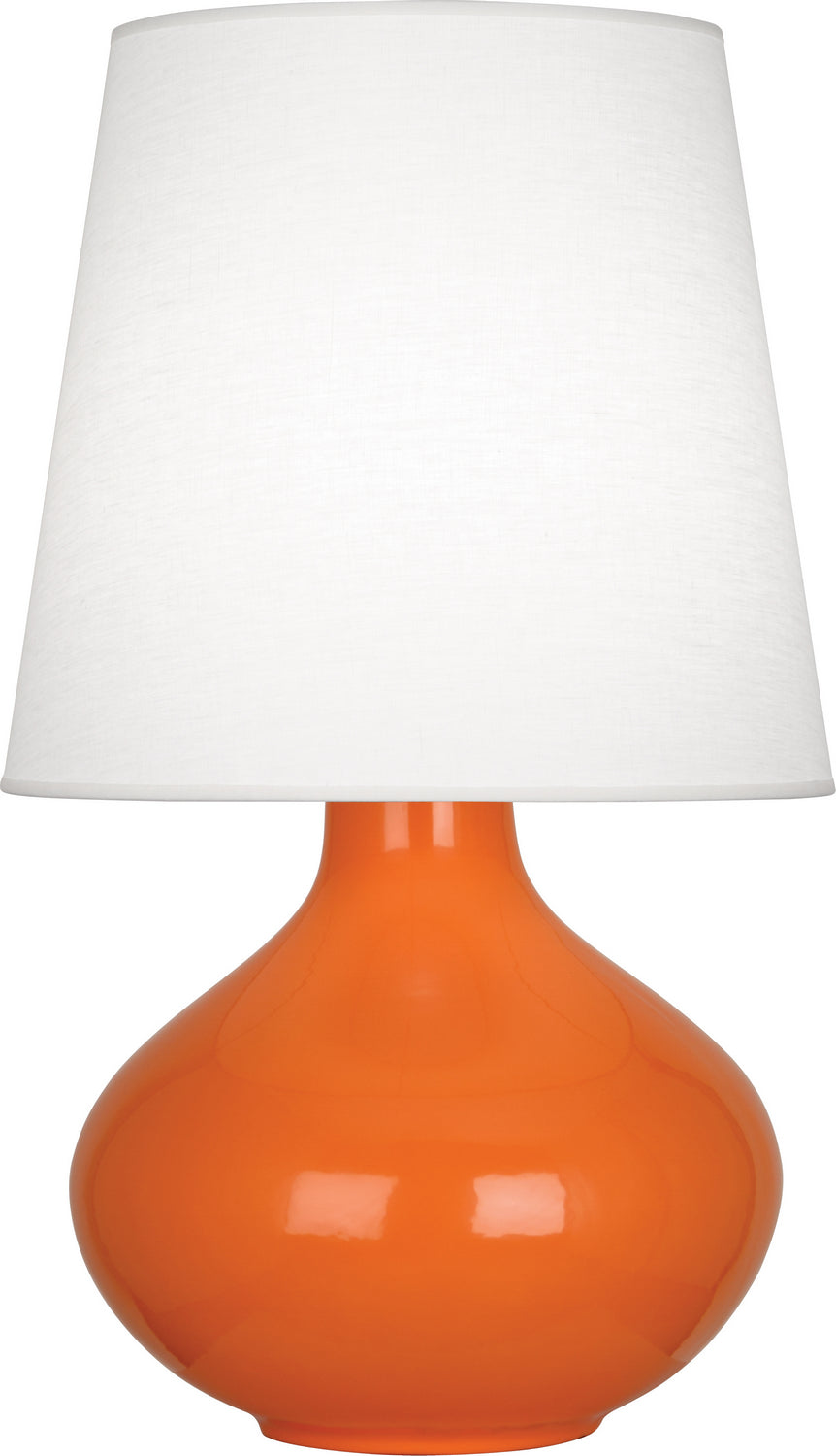 Robert Abbey - PM993 - One Light Table Lamp - June - Pumkin Glazed Ceramic