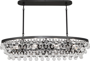 Robert Abbey - Z1007 - Eight Light Chandelier - Bling - Deep Patina Bronze