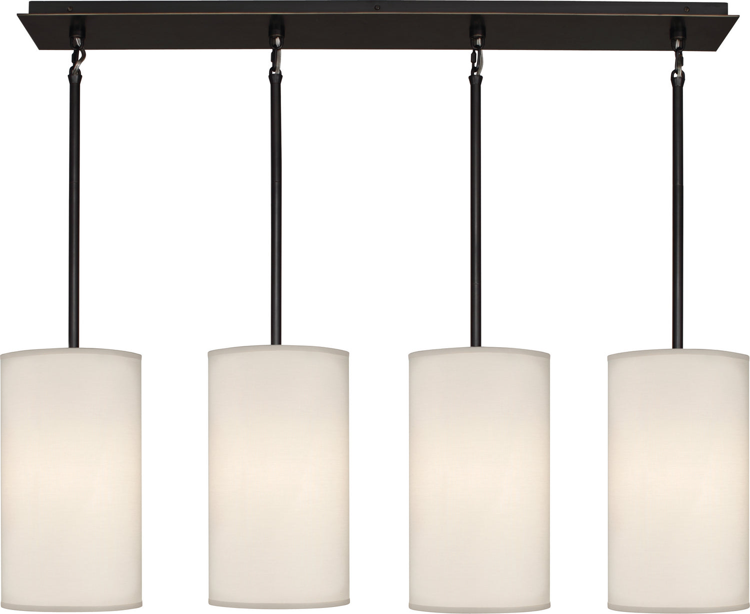 Robert Abbey - Z2156 - Four Light Chandelier - Echo - Deep Patina Bronze